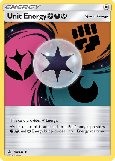 Unit Energy FightingDarknessFairy, Forbidden Light 118