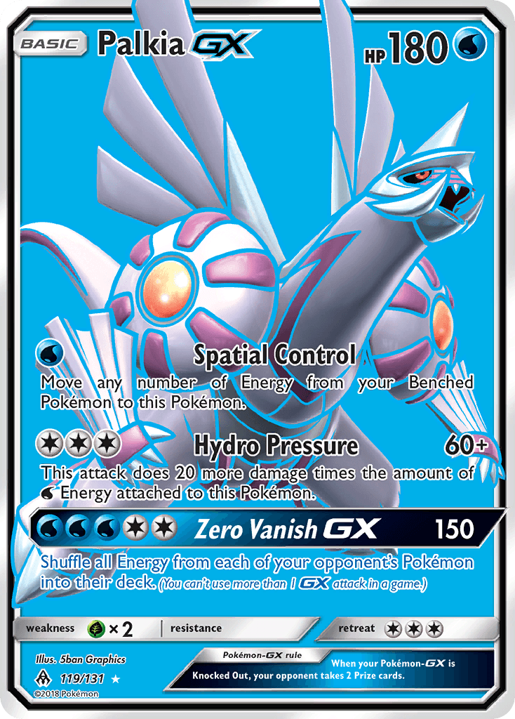 Palkia-GX, Forbidden Light 119