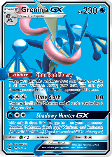 Greninja-GX, Forbidden Light 120