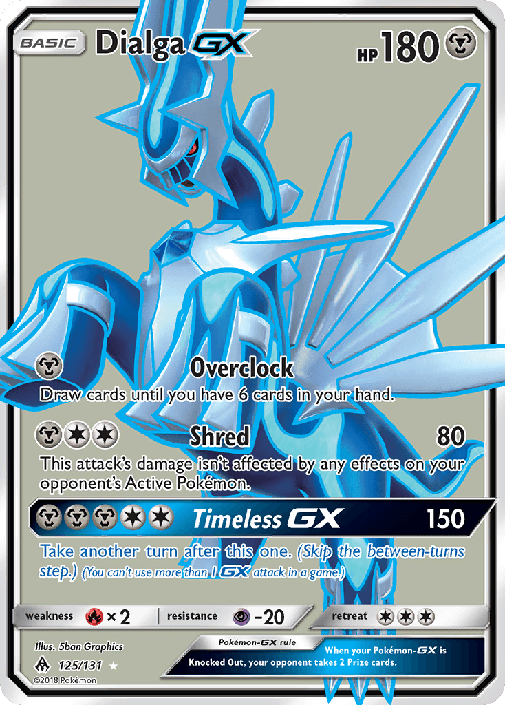 Dialga-GX, Forbidden Light 125