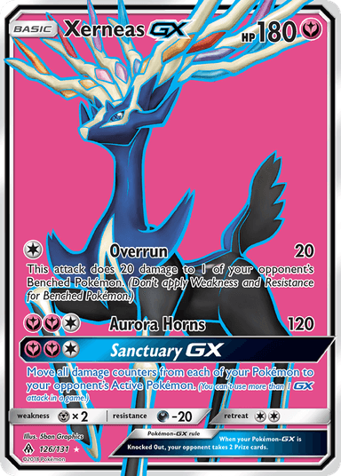 Xerneas-GX, Forbidden Light 126