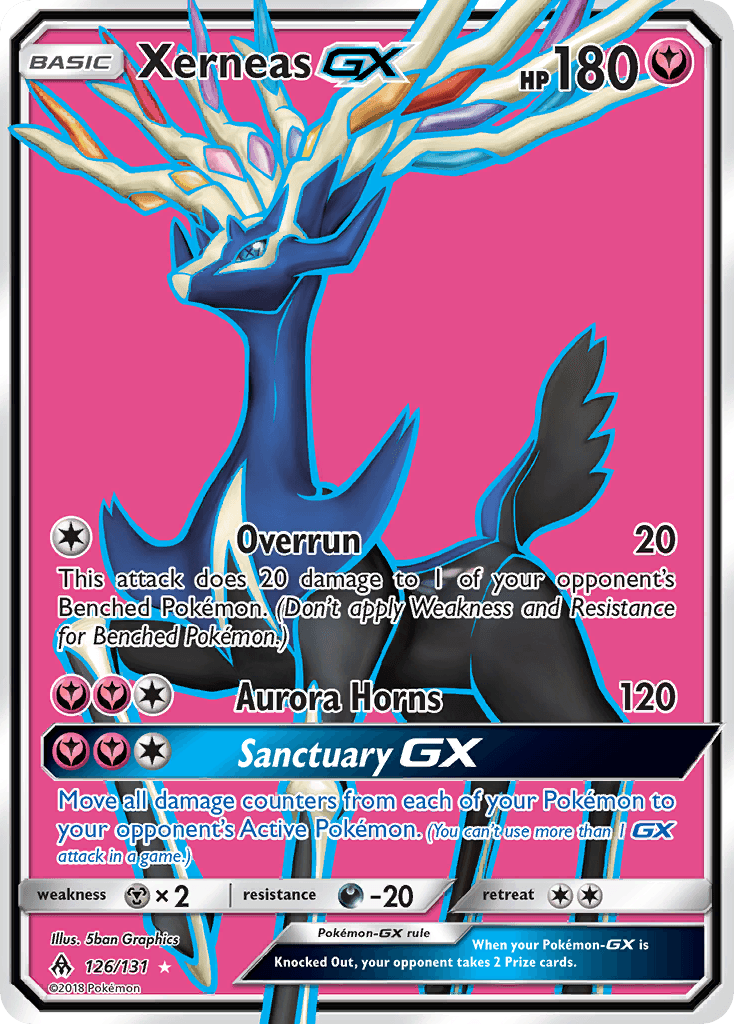 Xerneas-GX, Forbidden Light 126