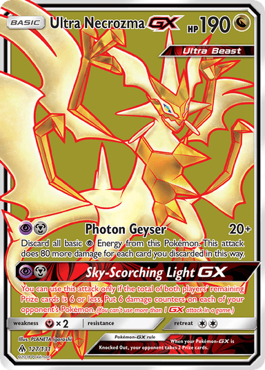 Ultra Necrozma-GX, Forbidden Light 127