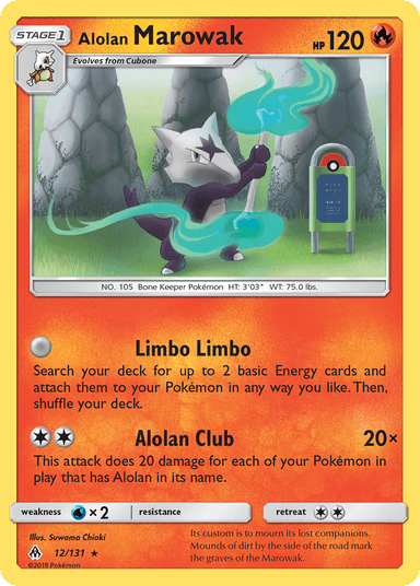Alolan Marowak, Forbidden Light 12
