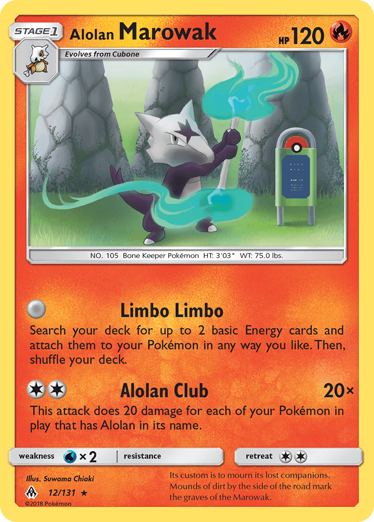Alolan Marowak, Forbidden Light 12