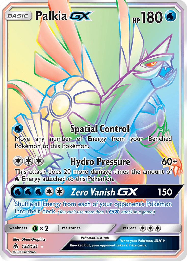 Palkia-GX, Forbidden Light 132