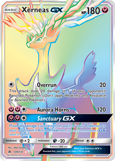 Xerneas-GX, Forbidden Light 139