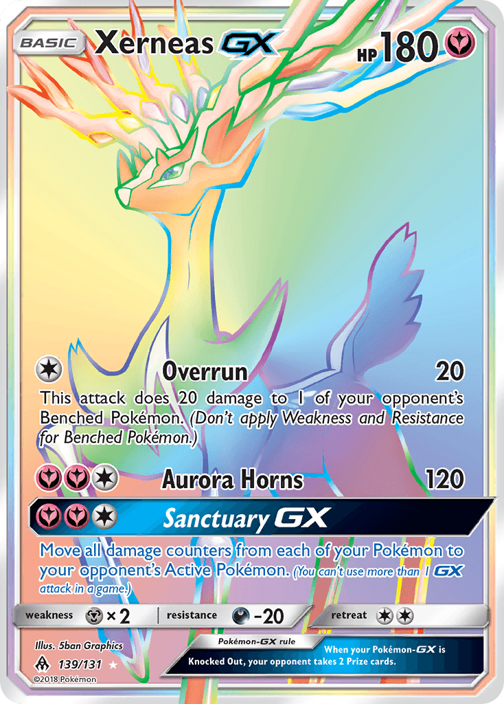 Xerneas-GX, Forbidden Light 139