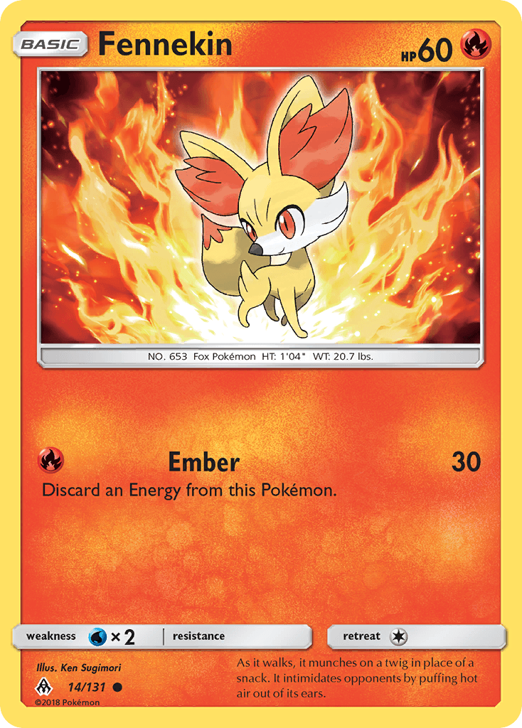 Fennekin, Forbidden Light 14