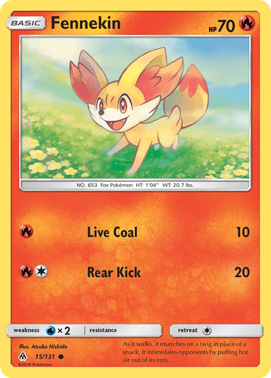 Fennekin, Forbidden Light 15