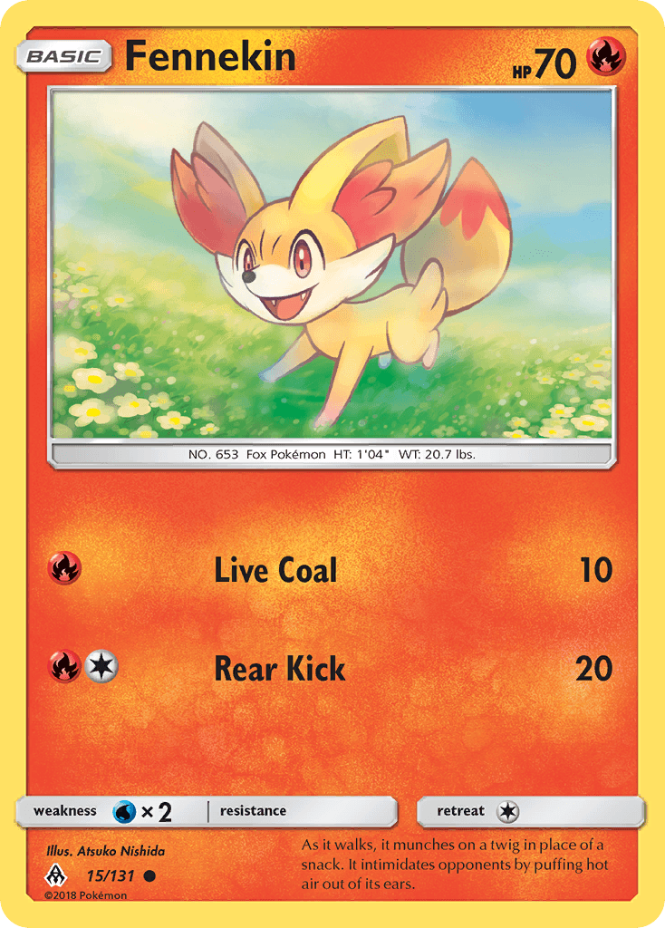 Fennekin, Forbidden Light 15