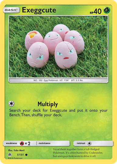 Exeggcute, Forbidden Light 1