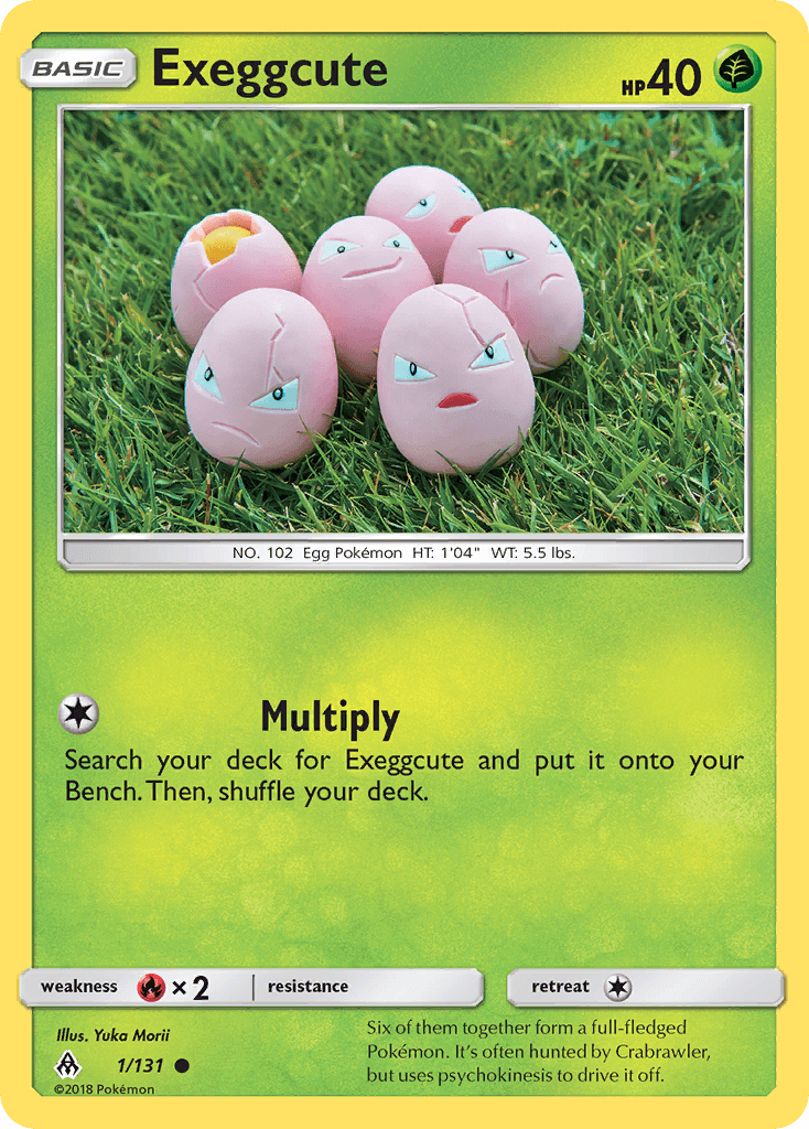 Exeggcute, Forbidden Light 1