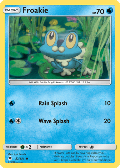 Froakie, Forbidden Light 22