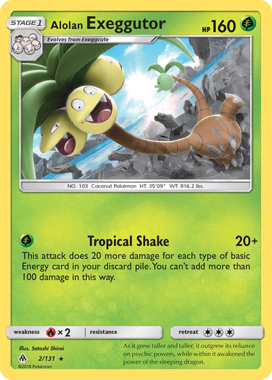 Alolan Exeggutor, Forbidden Light 2