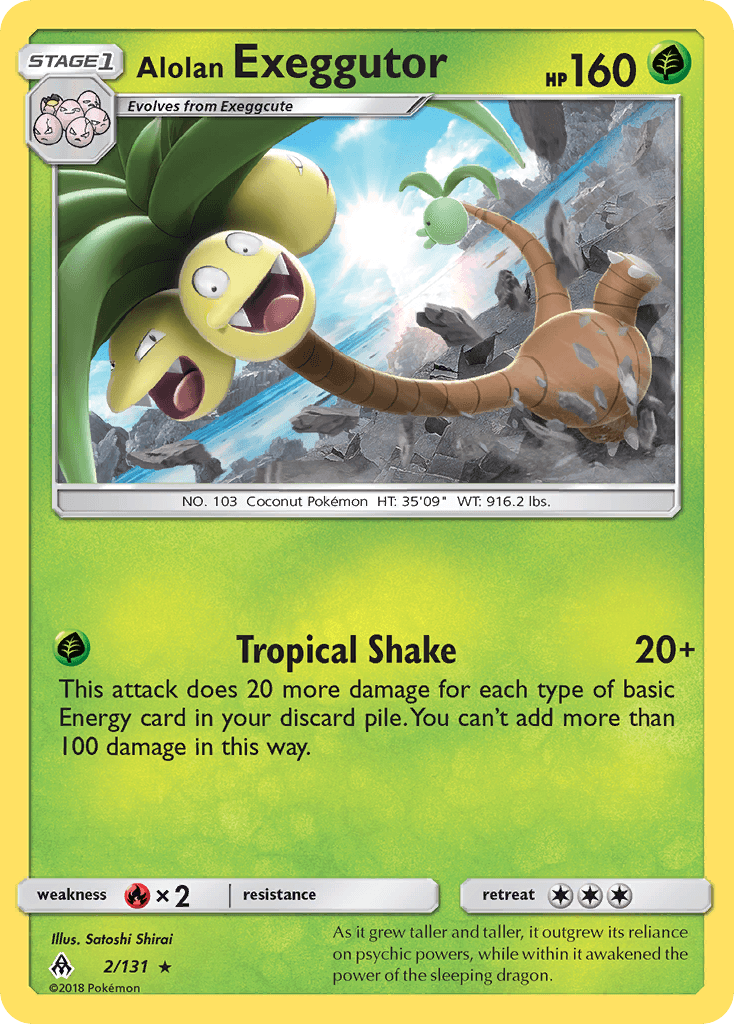 Alolan Exeggutor, Forbidden Light 2