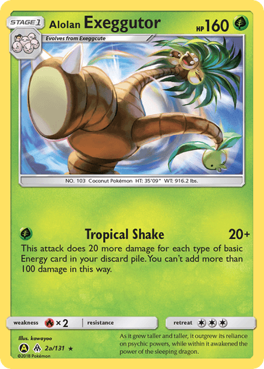Alolan Exeggutor, Forbidden Light 2a