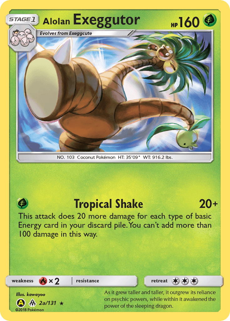 Alolan Exeggutor, Forbidden Light 2a