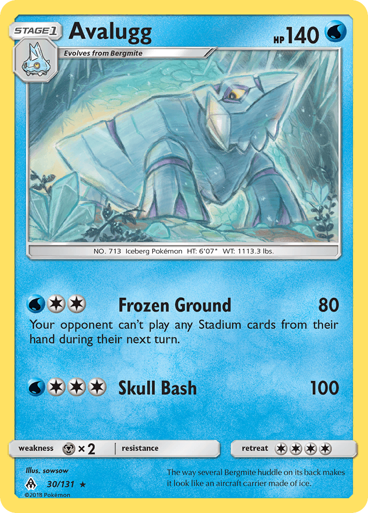 Avalugg, Forbidden Light 30