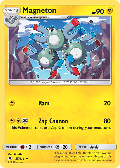 Magneton, Forbidden Light 35