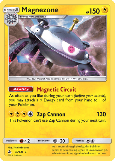 Magnezone, Forbidden Light 36