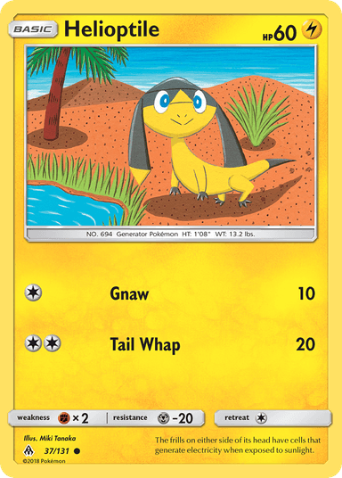 Helioptile, Forbidden Light 37
