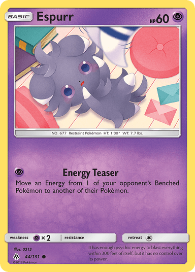 Espurr, Forbidden Light 44