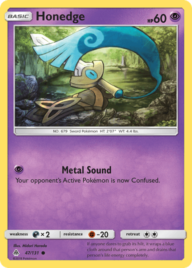 Honedge, Forbidden Light 47