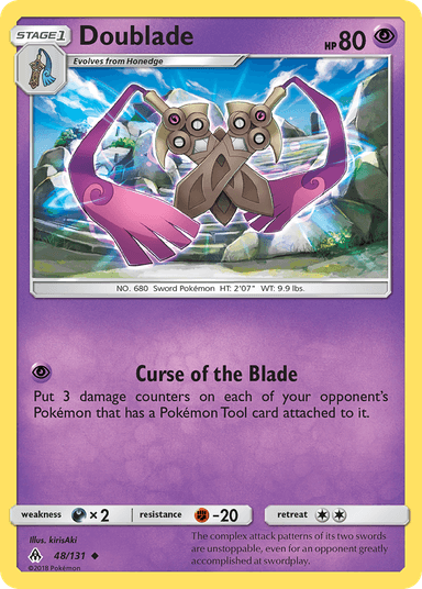 Doublade, Forbidden Light 48