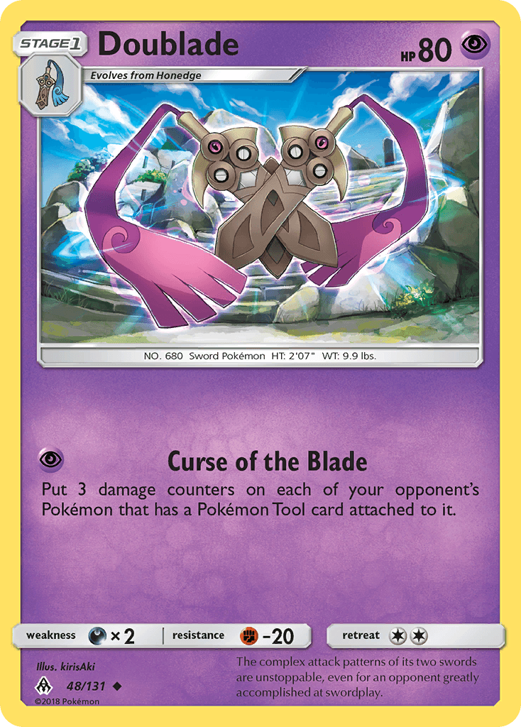 Doublade, Forbidden Light 48