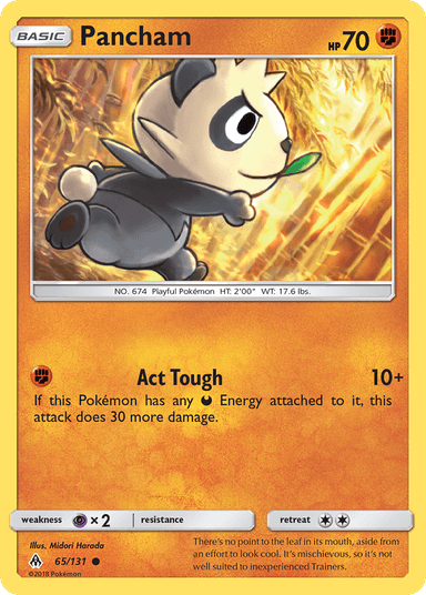 Pancham, Forbidden Light 65