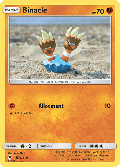 Binacle, Forbidden Light 66