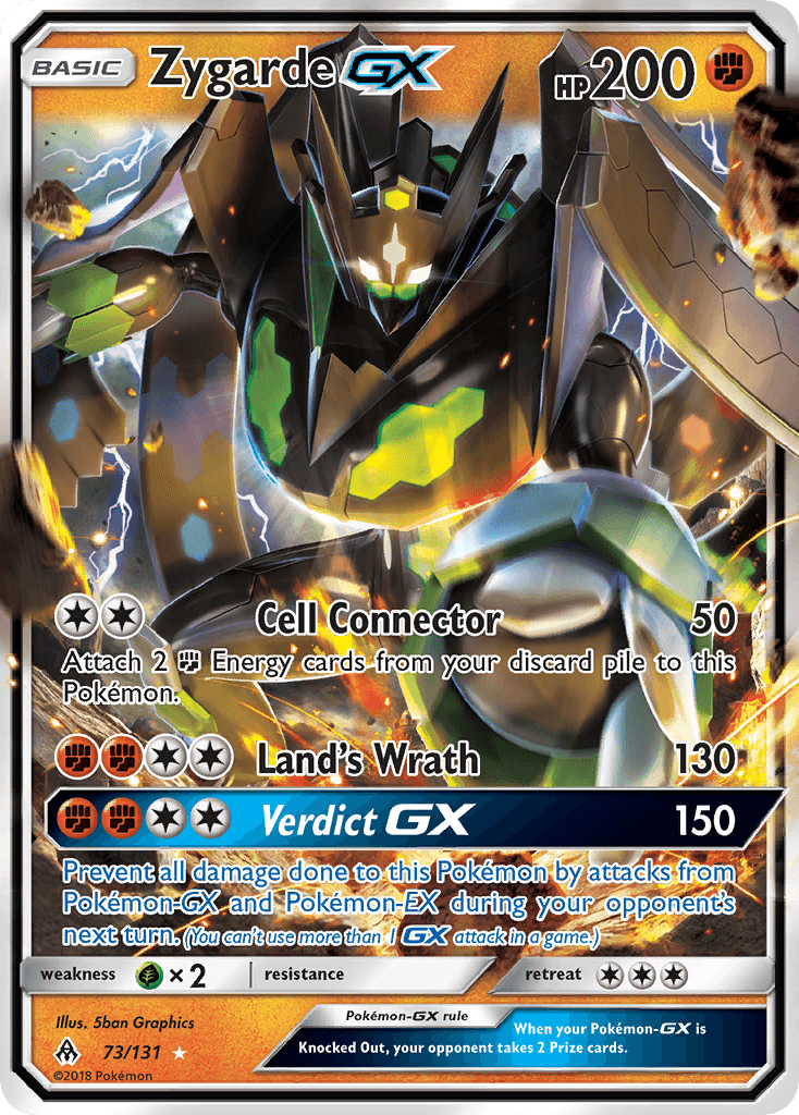 Zygarde-GX, Forbidden Light 73