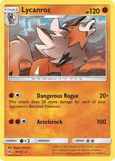 Lycanroc, Forbidden Light 76