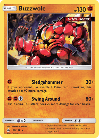 Buzzwole, Forbidden Light 77
