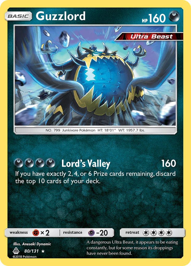 Guzzlord, Forbidden Light 80