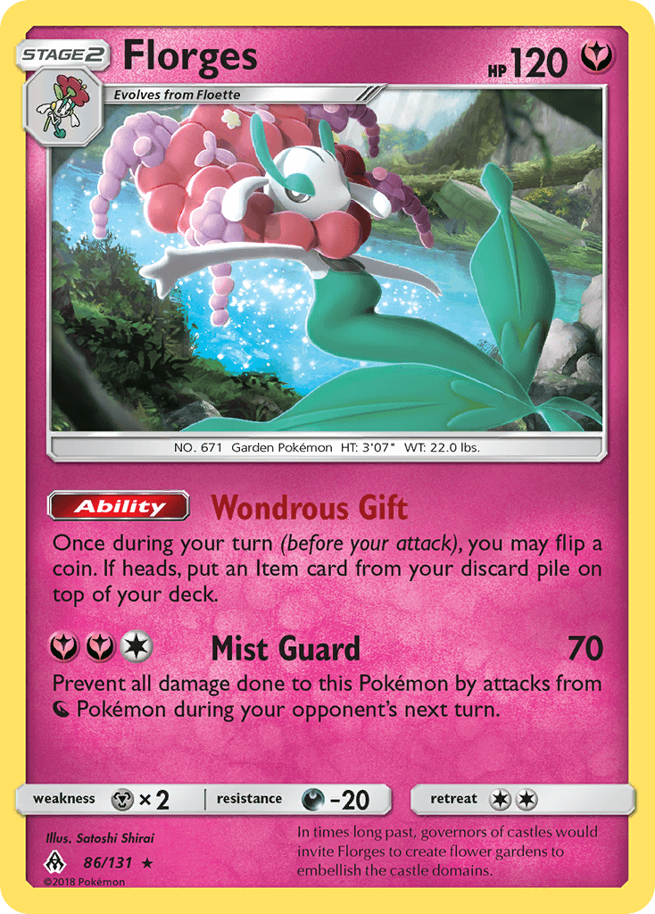 Florges, Forbidden Light 86