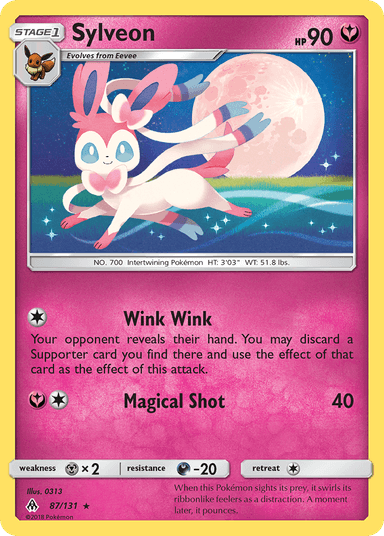 Sylveon, Forbidden Light 87
