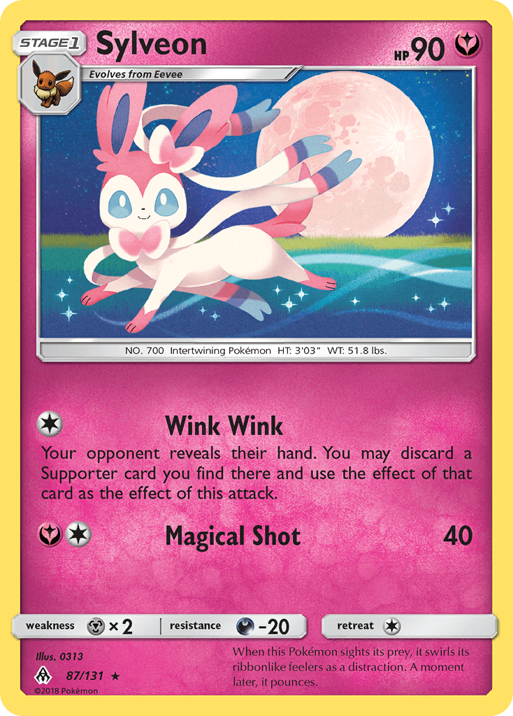 Sylveon, Forbidden Light 87