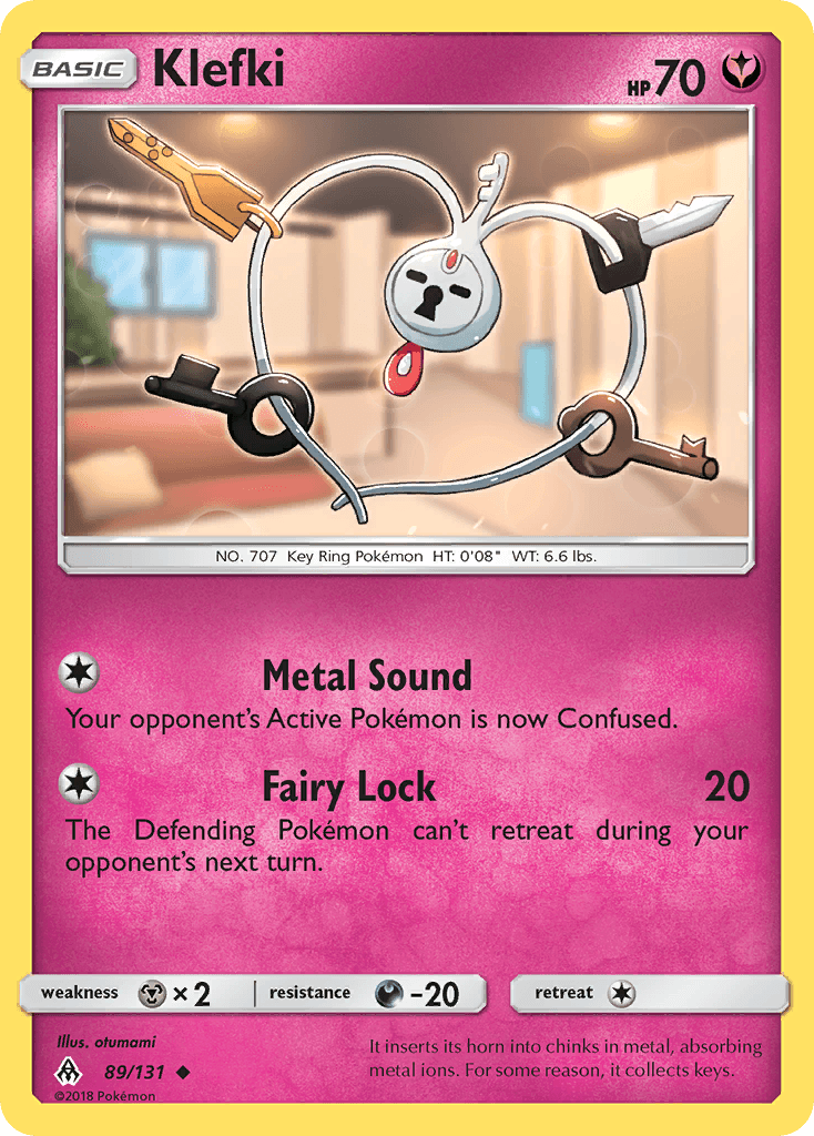 Klefki, Forbidden Light 89