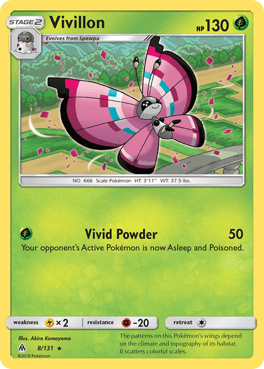 Vivillon, Forbidden Light 8