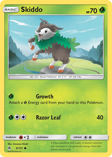 Skiddo, Forbidden Light 9