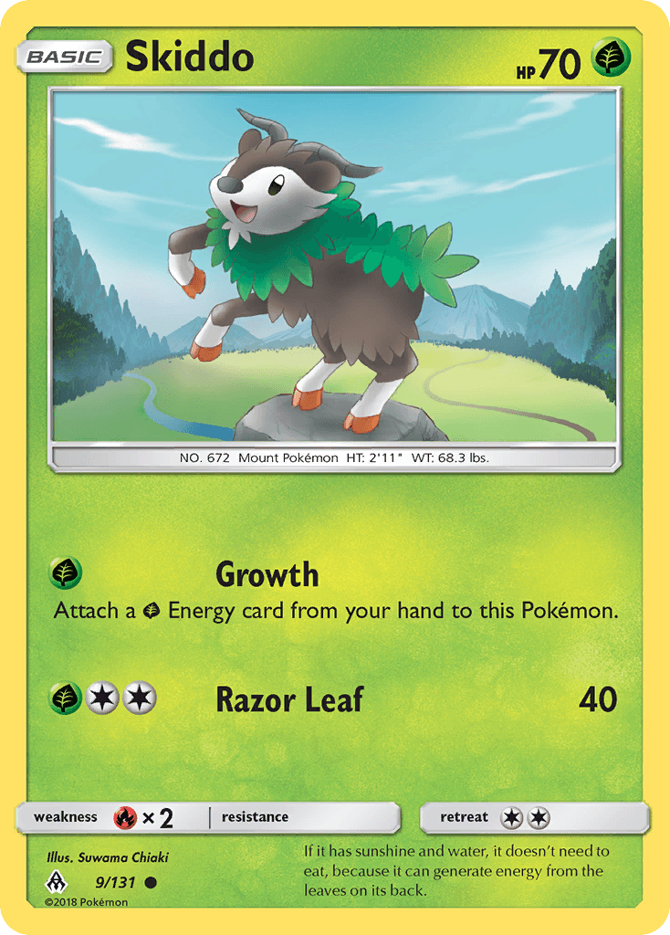 Skiddo, Forbidden Light 9