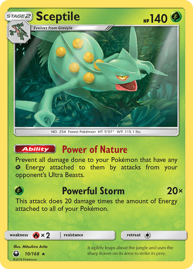 Sceptile, Celestial Storm 10