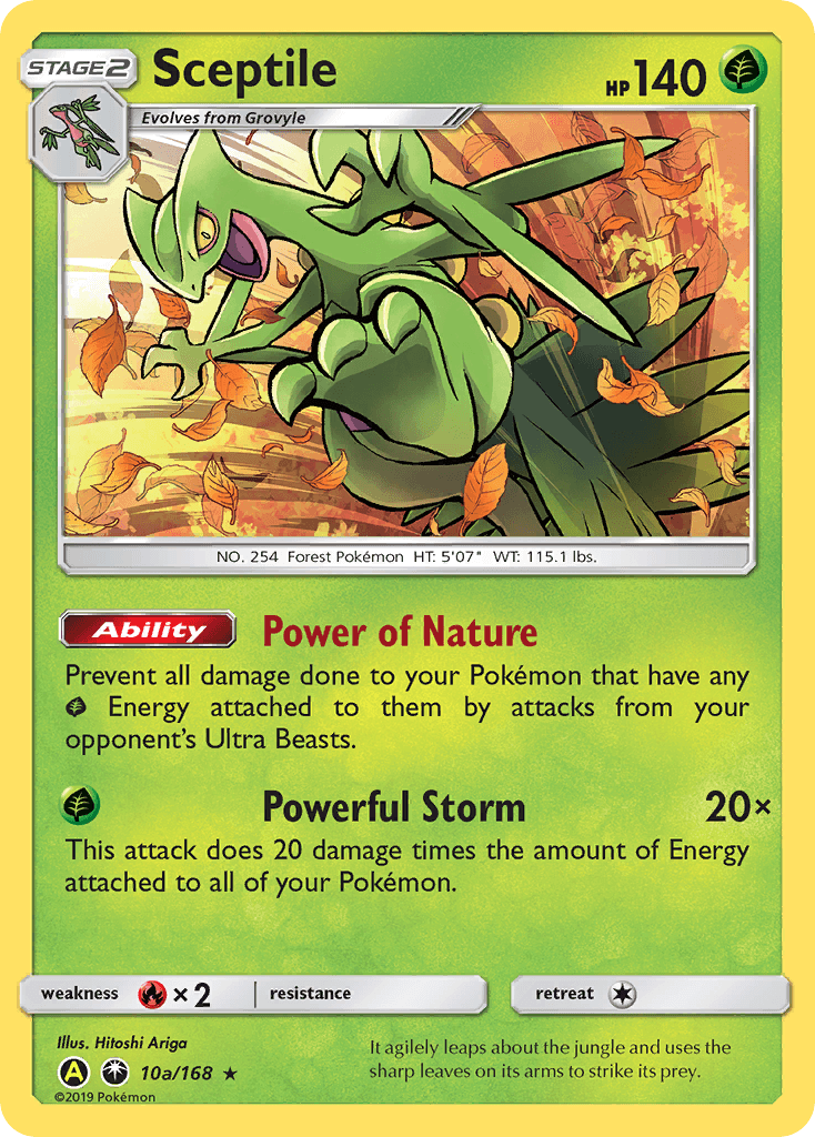 Sceptile, Celestial Storm 10a