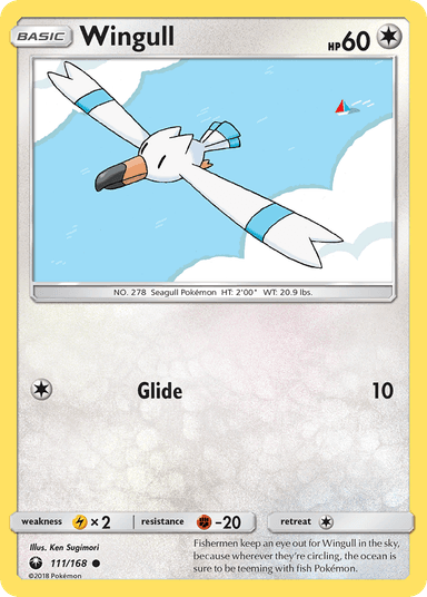Wingull, Celestial Storm 111
