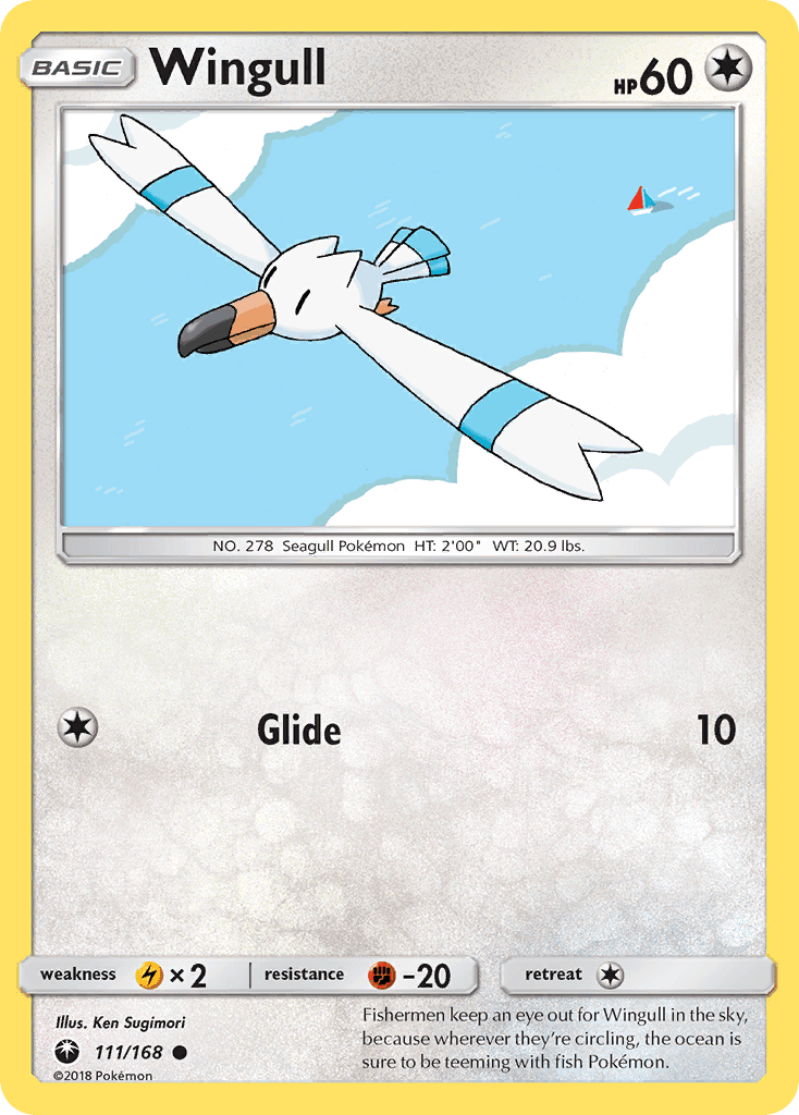 Wingull, Celestial Storm 111