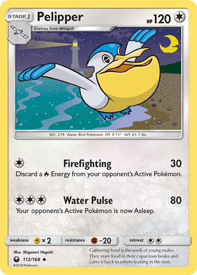 Pelipper, Celestial Storm 112