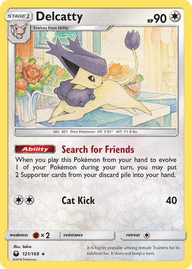 Delcatty, Celestial Storm 121