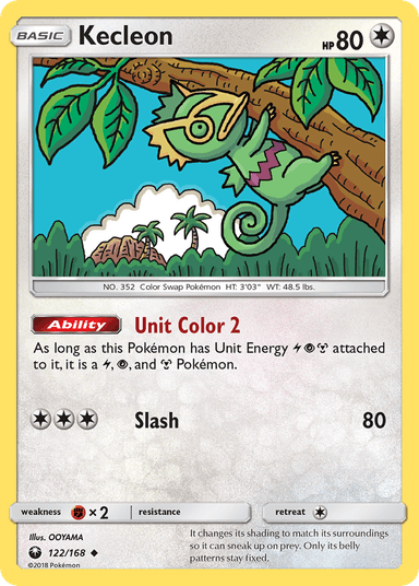 Kecleon, Celestial Storm 122